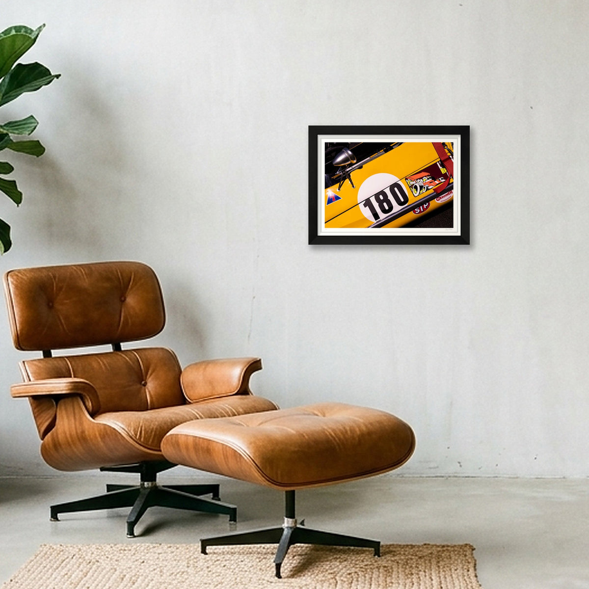 One Hunded and Eighty — A4 (30×21cm, 12×8") Black Frame