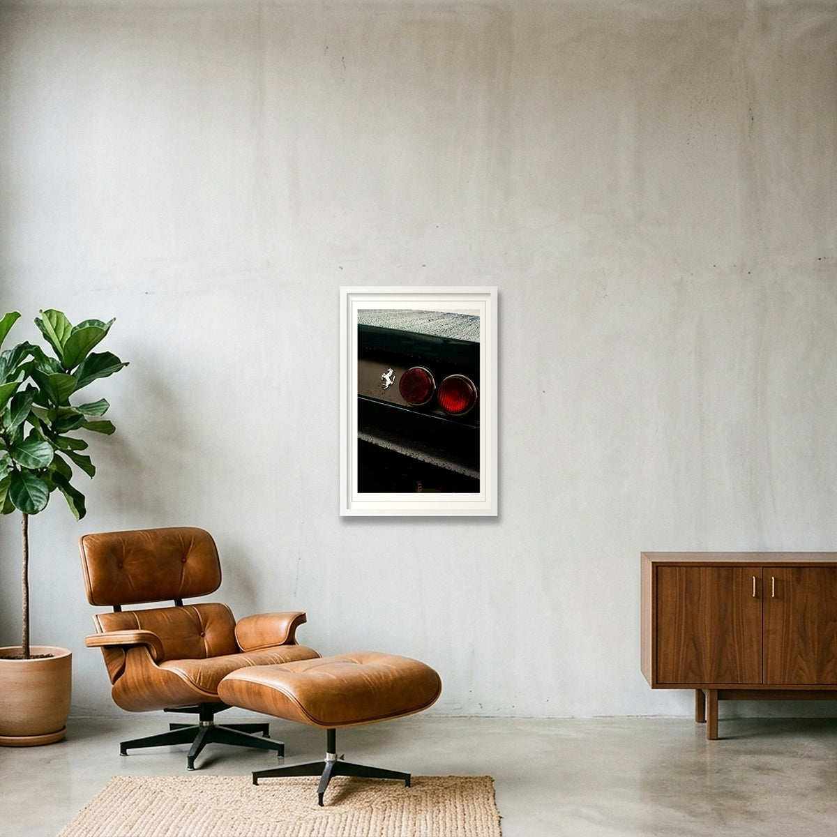 Natural Prancer  — 40×60cm, 16×24" White Frame