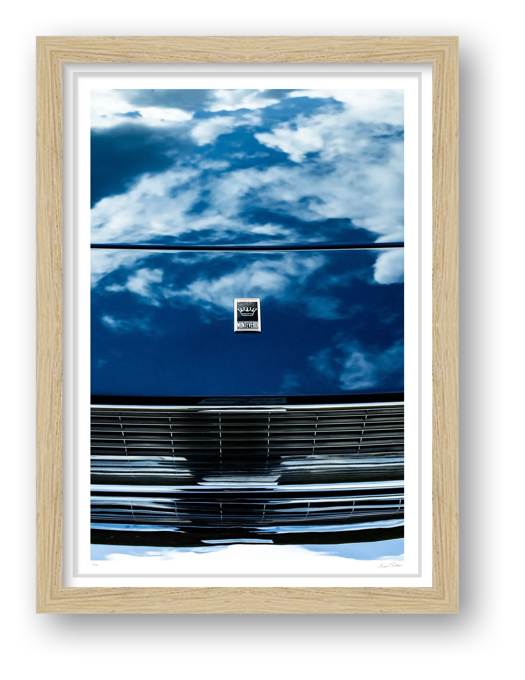  Clouds on Monteverdi — framed