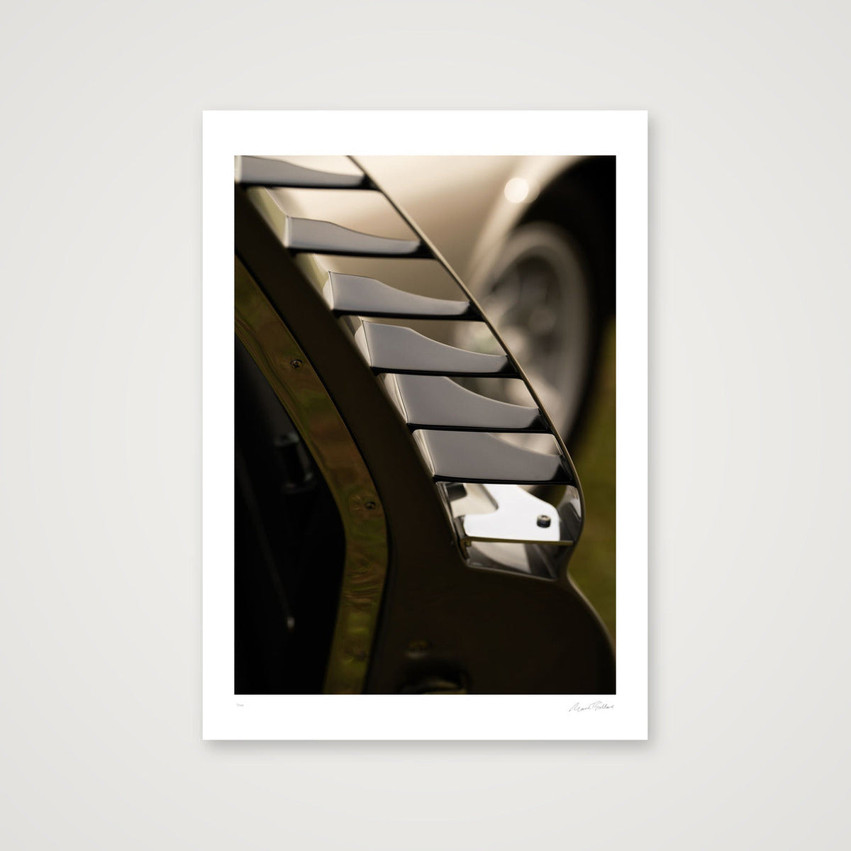 Chrome Gills — A4 (21×30cm, 8×12") Print only