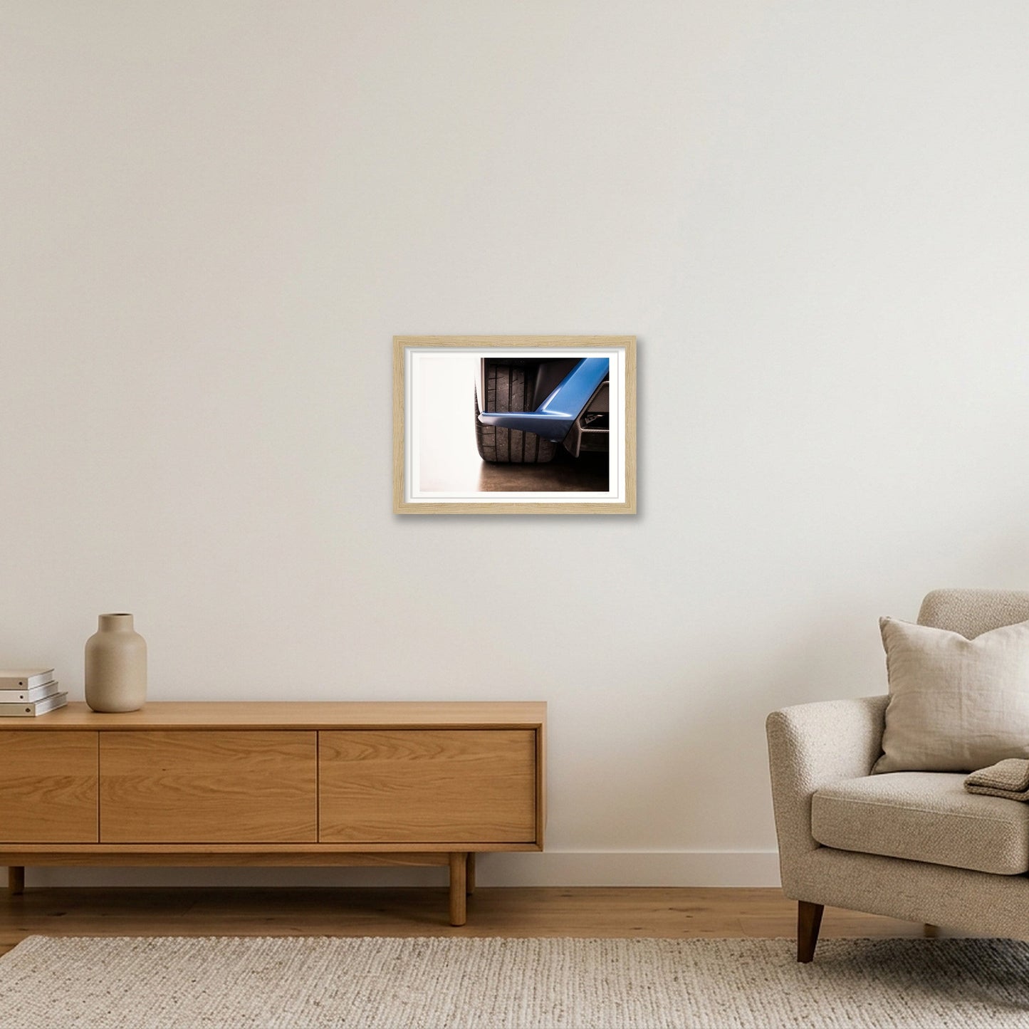 Fatback & Low Slung — A4 (30×21cm, 12×8") Oak Frame