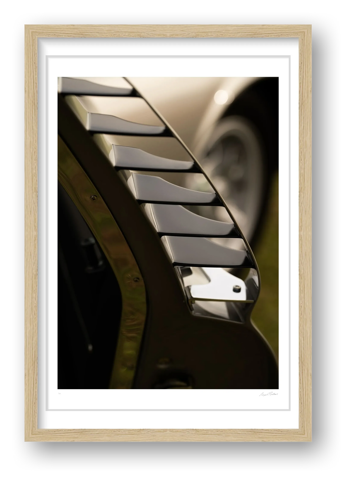 Chrome Gills — framed
