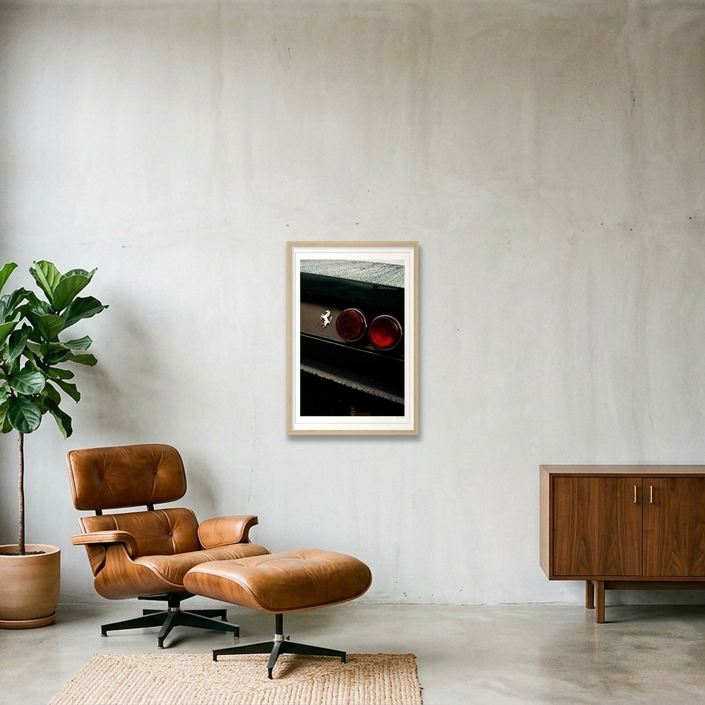 Natural Prancer  — 40×60cm, 16×24" Oak Frame