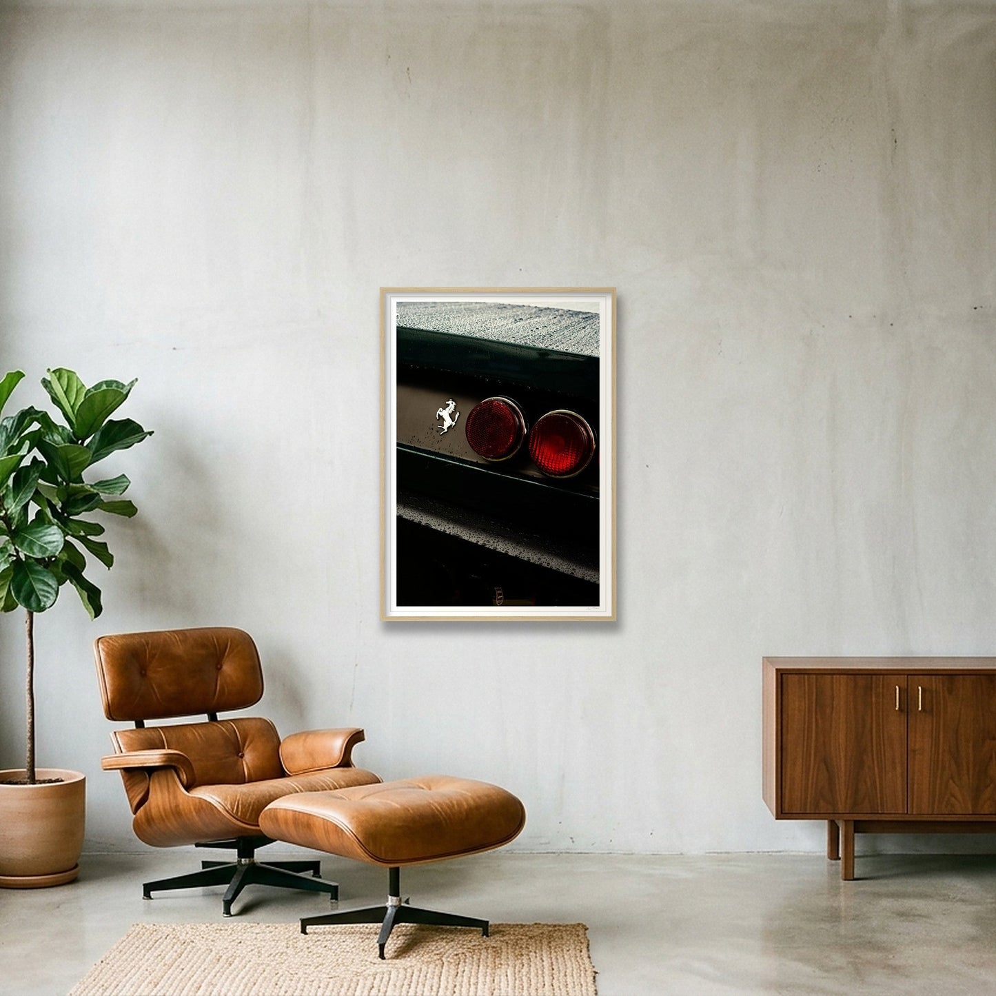 Natural Prancer  — 70×100cm, 28×39" Oak Frame