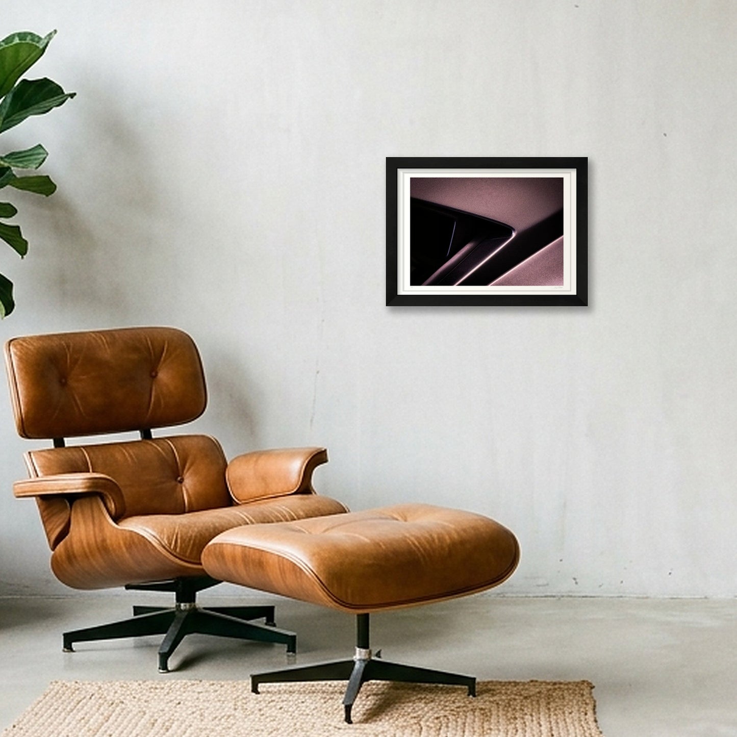 Dark Matter — A4 (30×21cm, 12×8") Black Frame