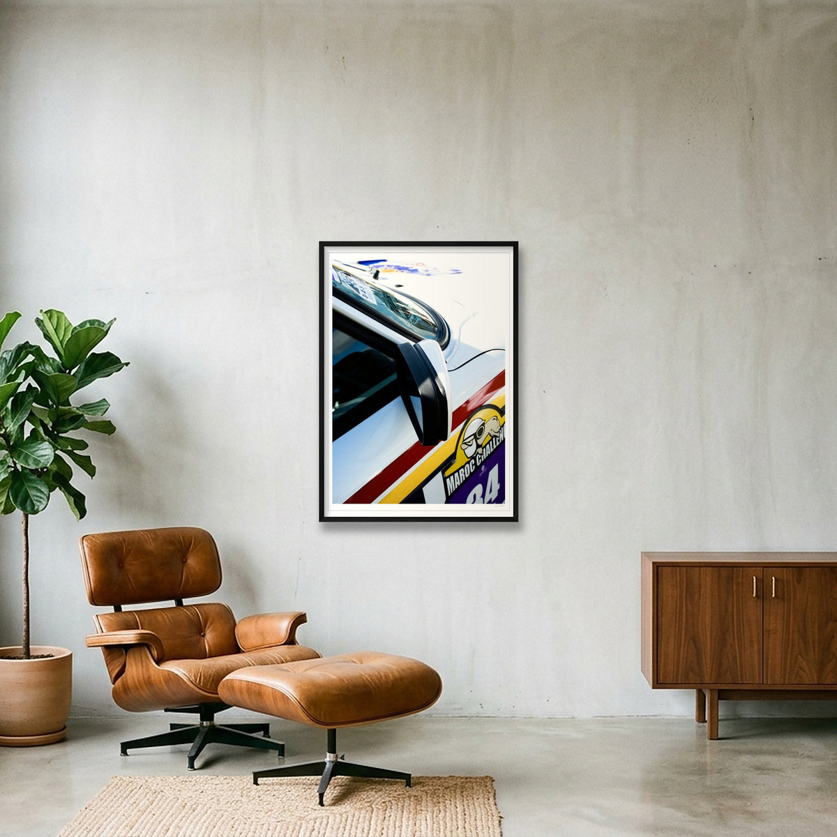 The Maroc Passage — 70×100cm, 28×39" Black Frame