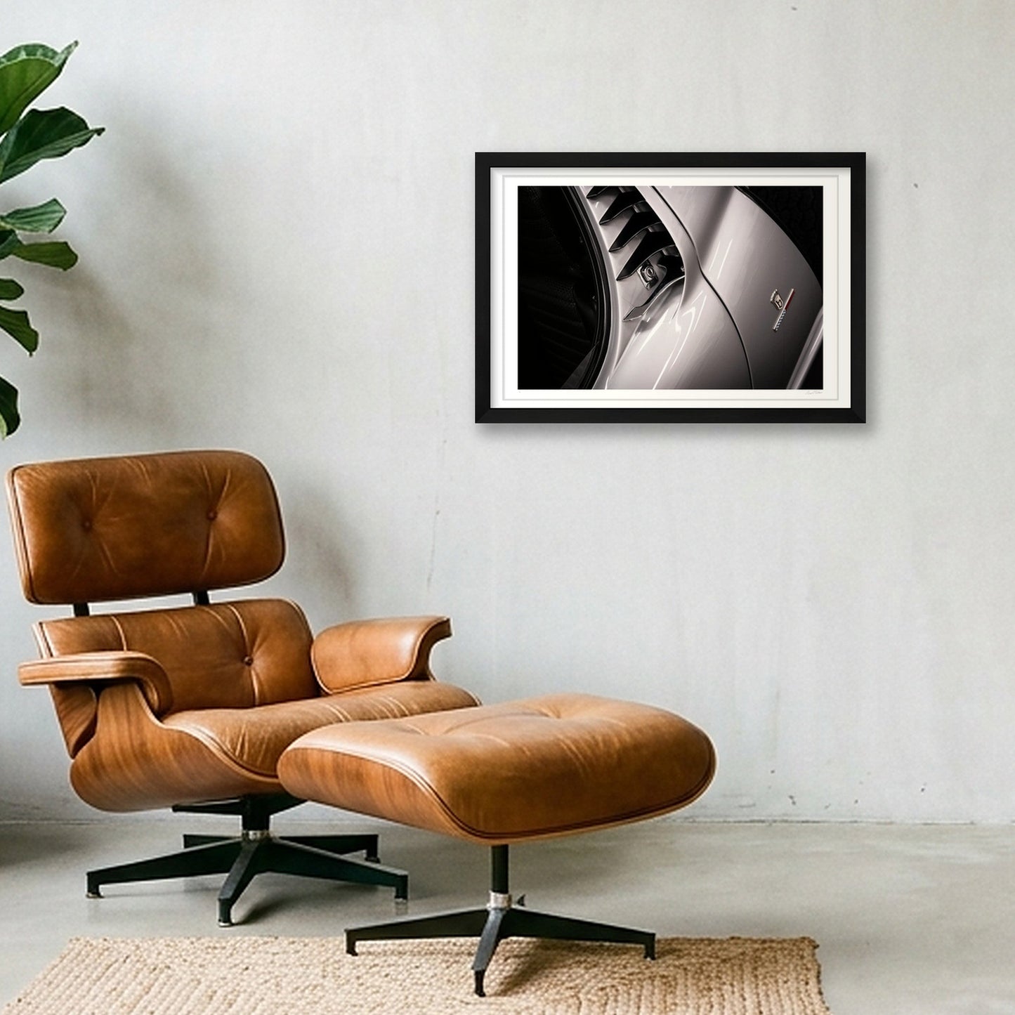 Mechanical Ballet — 45×30cm, 18×12" Black Frame