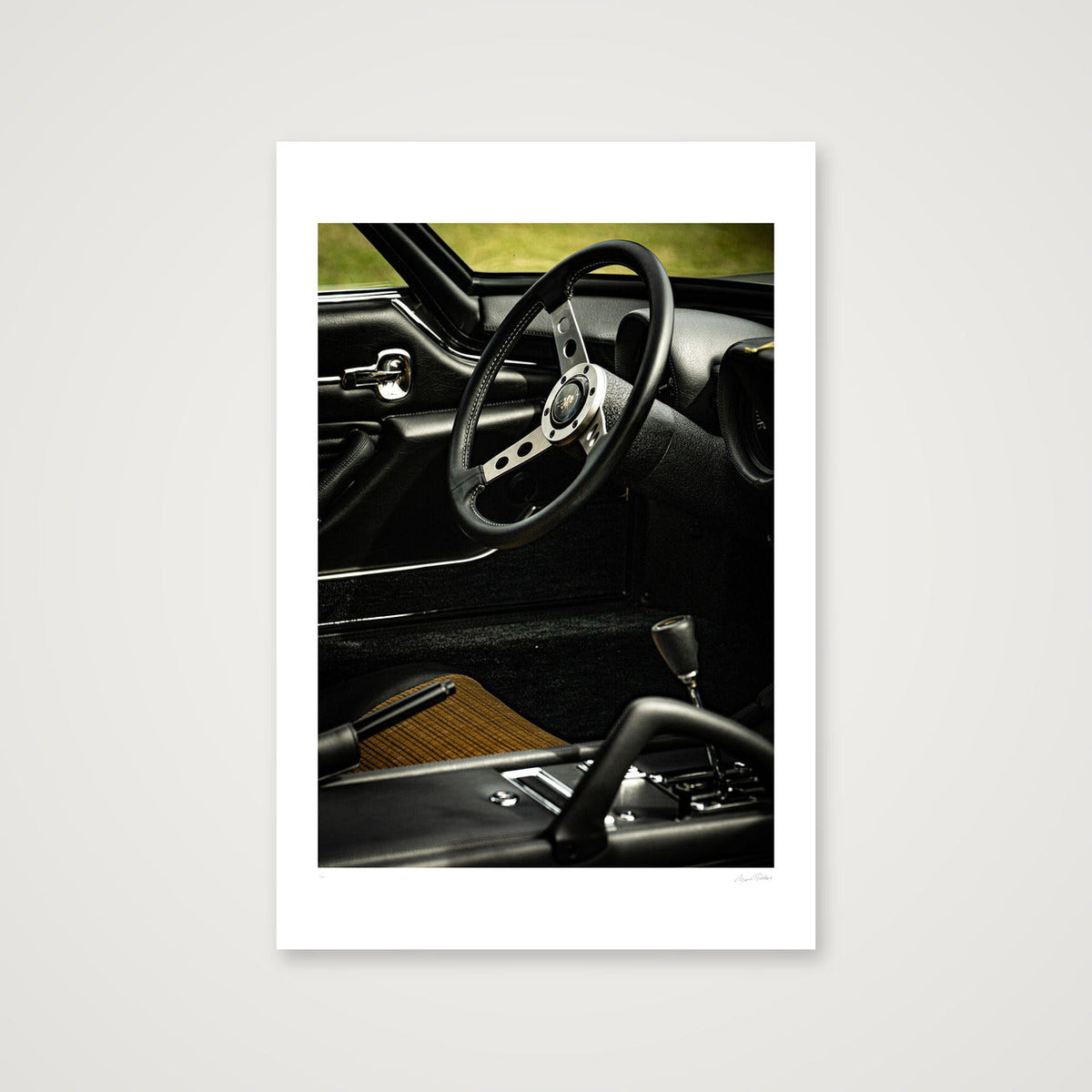 La Bella Macchina — 30×45cm, 12×18" Print only