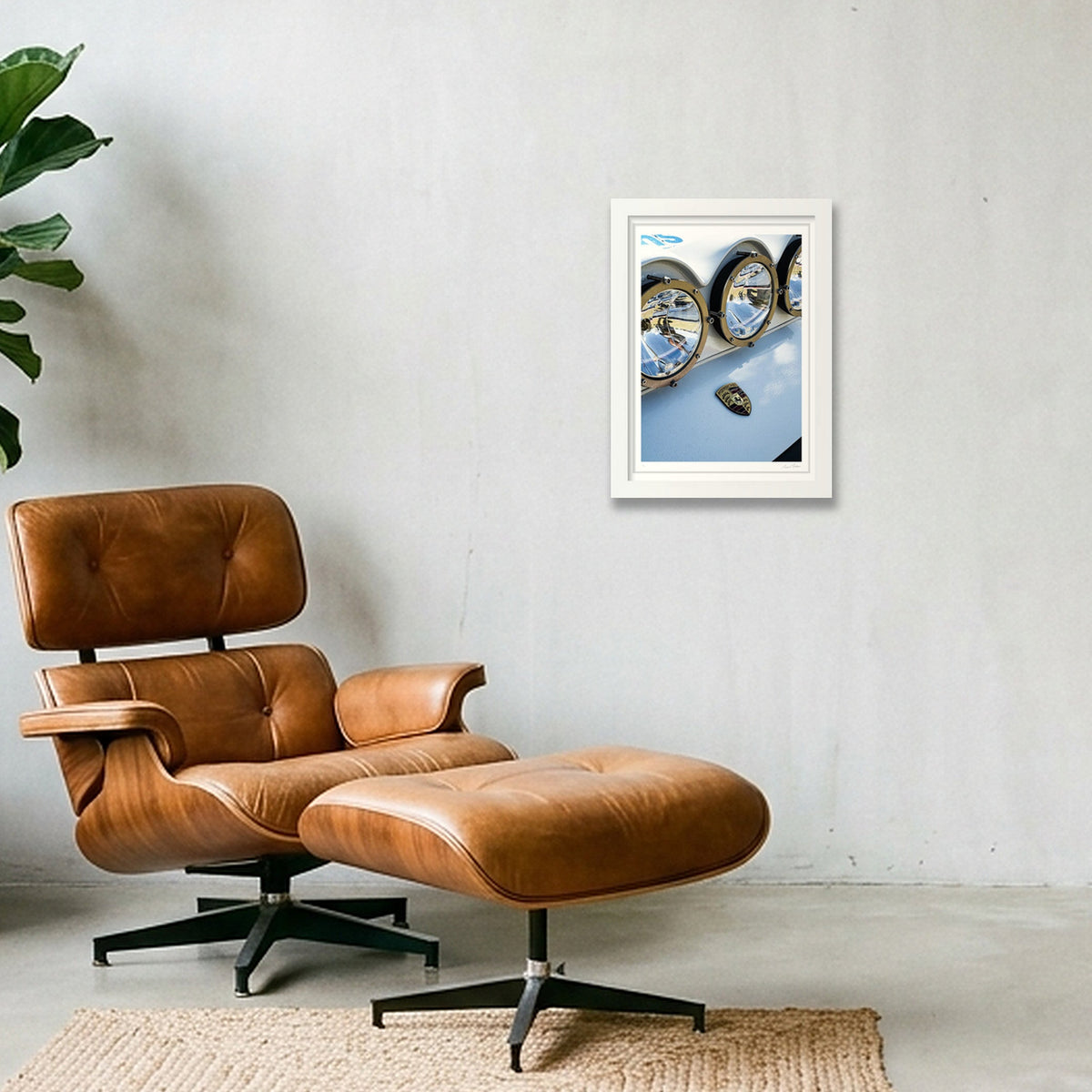Eyes on Dakar — A4 (21×30cm, 8×12") White Frame