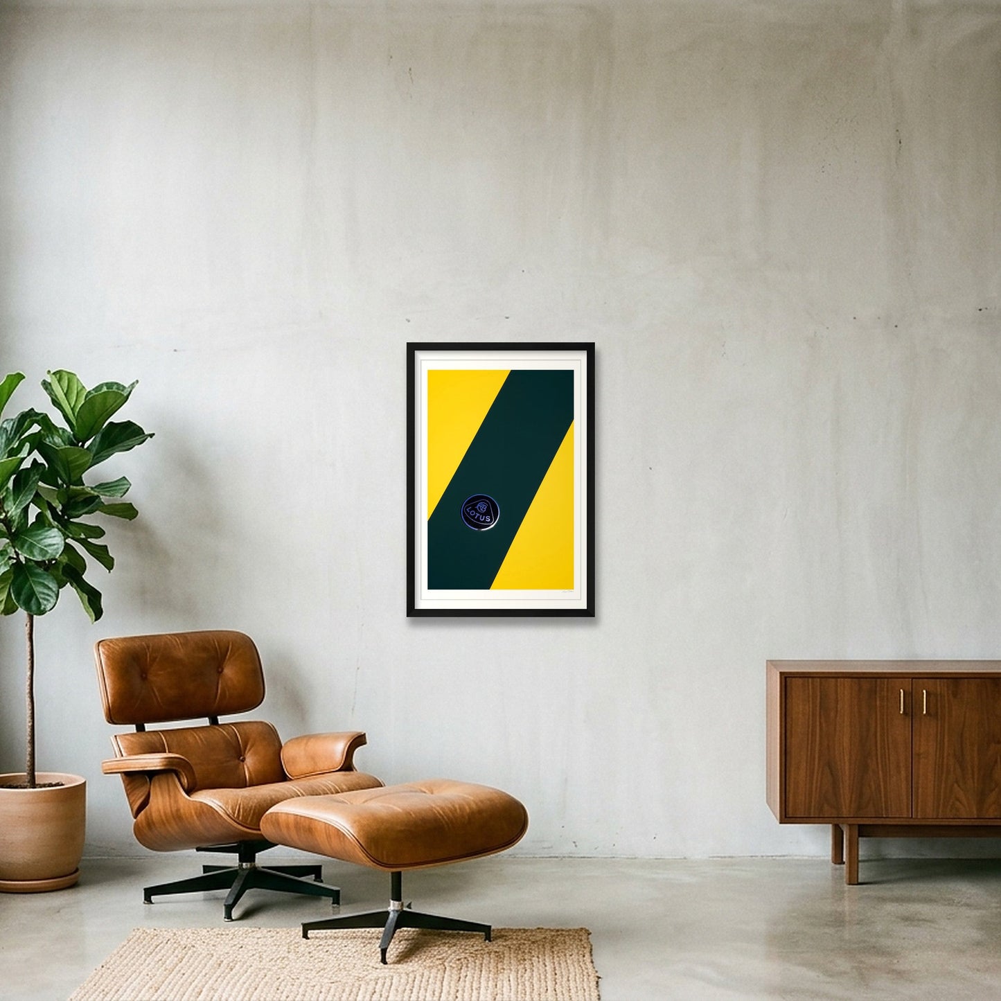 The Bee Careful  — 40×60cm, 16×24" Black Frame